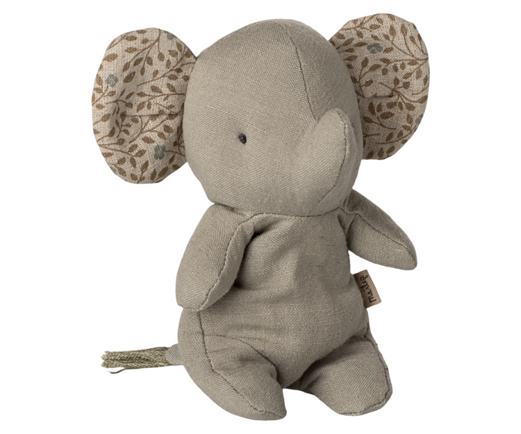 Maileg Safari Friends, Elephant, Mini - Iron grey