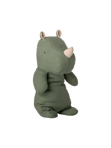 Maileg Safari Friends, Rhino, Medium - Sage