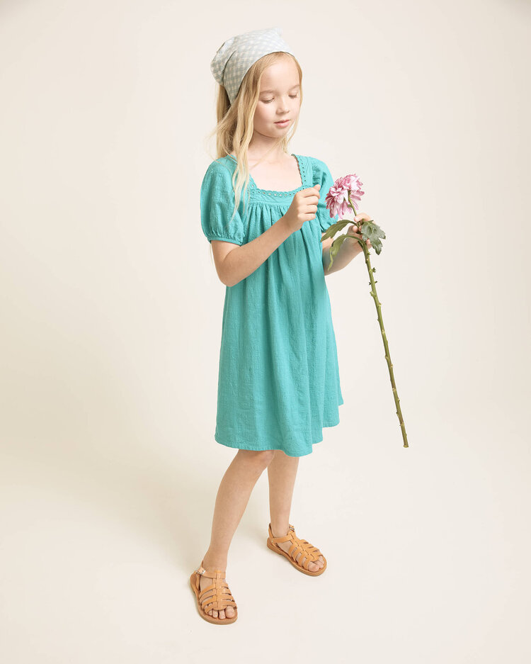 Buho Lace Dress - Mint