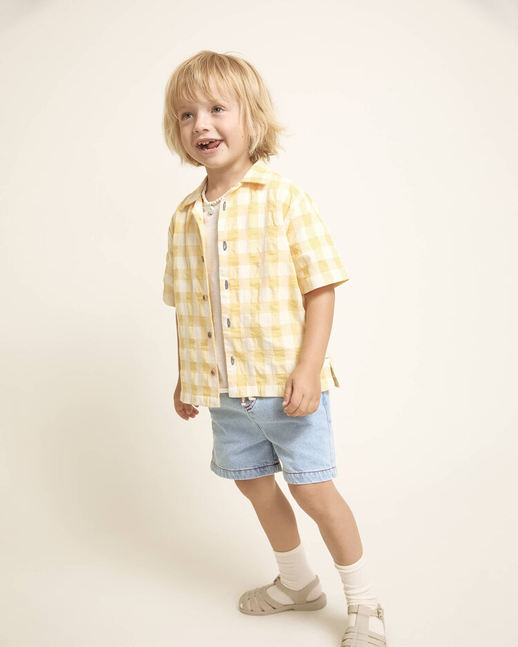 Buho Denim Bermuda - Denim Bleach