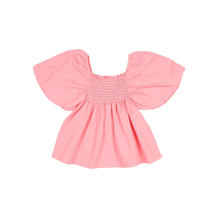 Buho Cotton Top - Sugar Pink