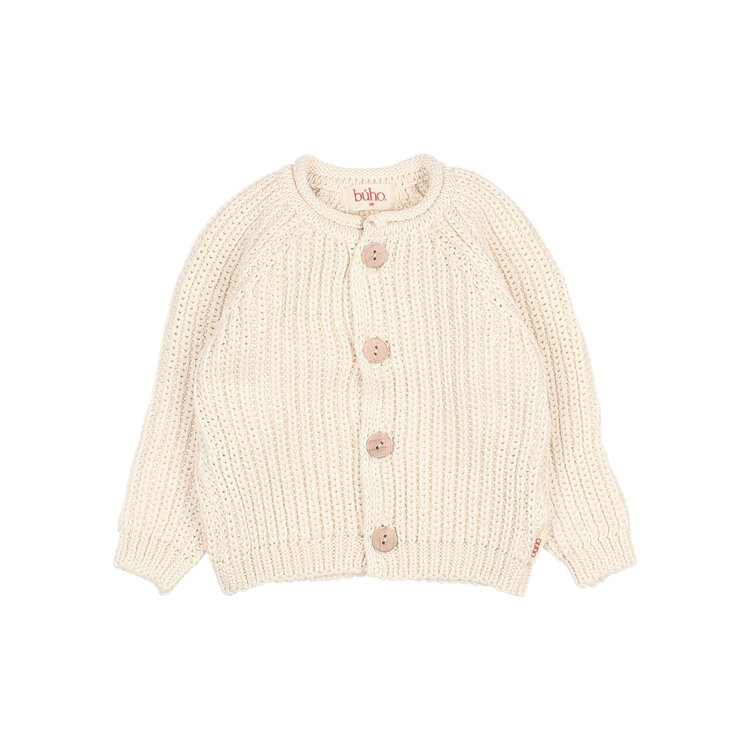 Buho BB Cardigan - Ecru