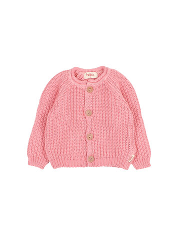 Buho BB Cardigan - Sugar Pink