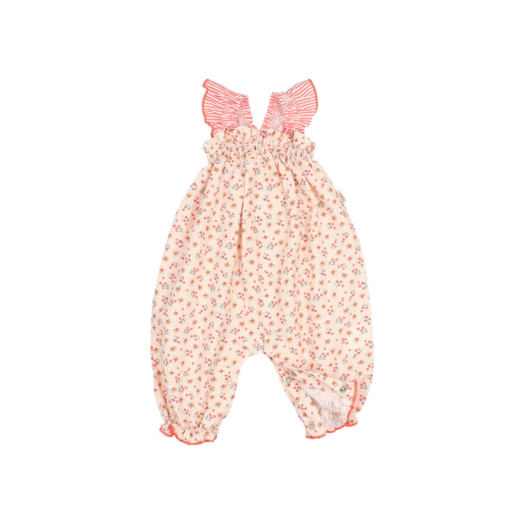 Buho Picnic Jumpsuit - Coral