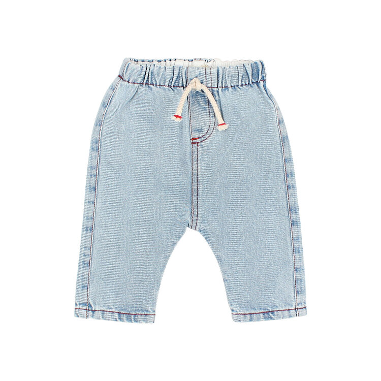 Buho Denim Pants - Denim Bleach