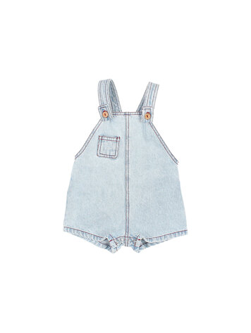 Buho Denim Dungaree - Denim Bleach