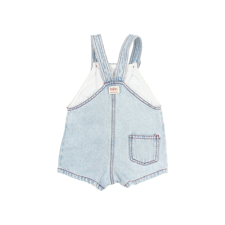 Buho Denim Dungaree - Denim Bleach
