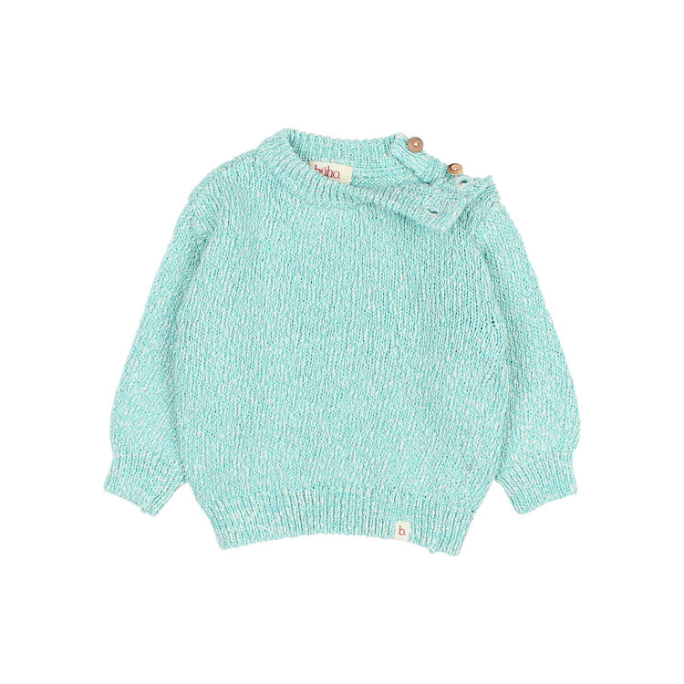 Buho Twister Jumper - Aqua