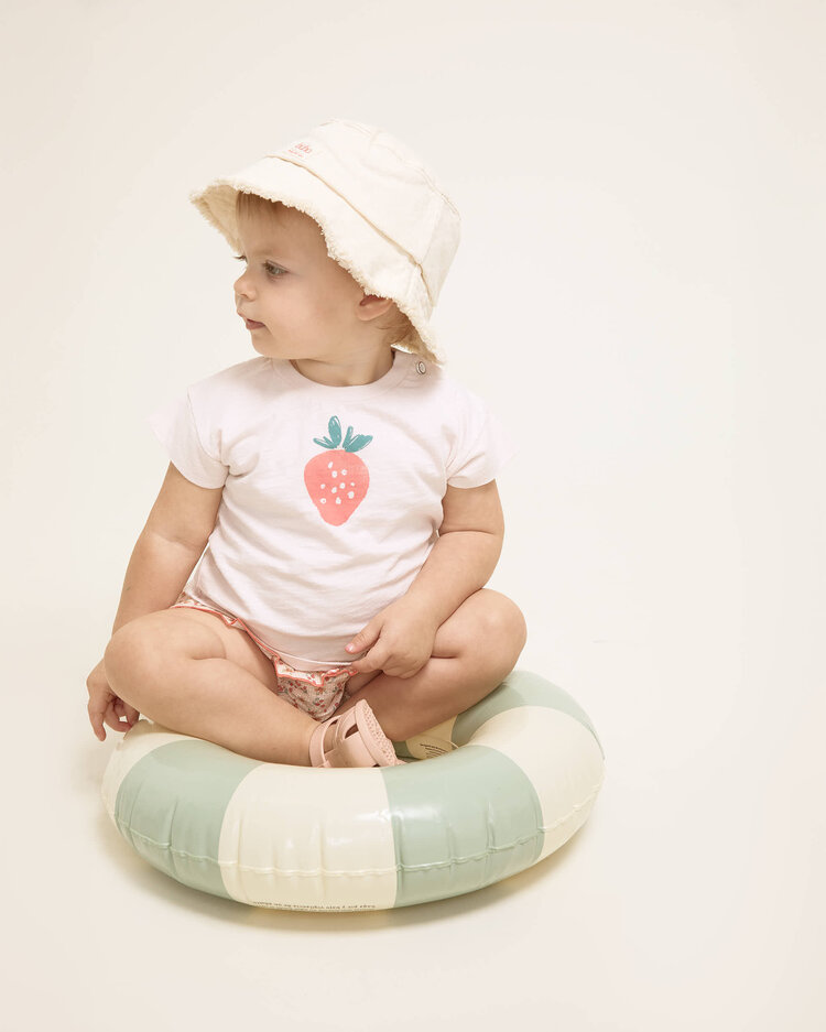 Buho Fresa T-shirt - Cream Pink