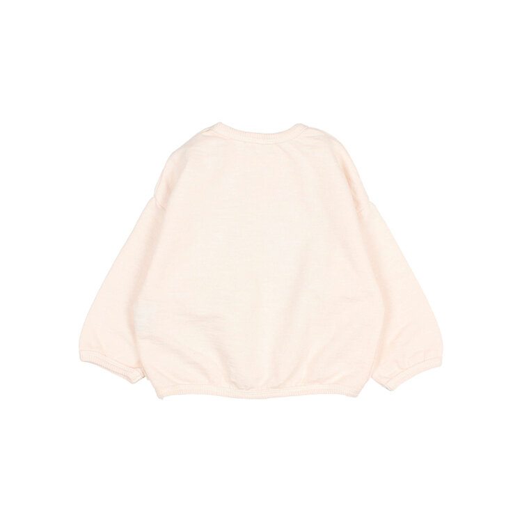 Buho Mon Ami Sweatshirt - Cream Pink