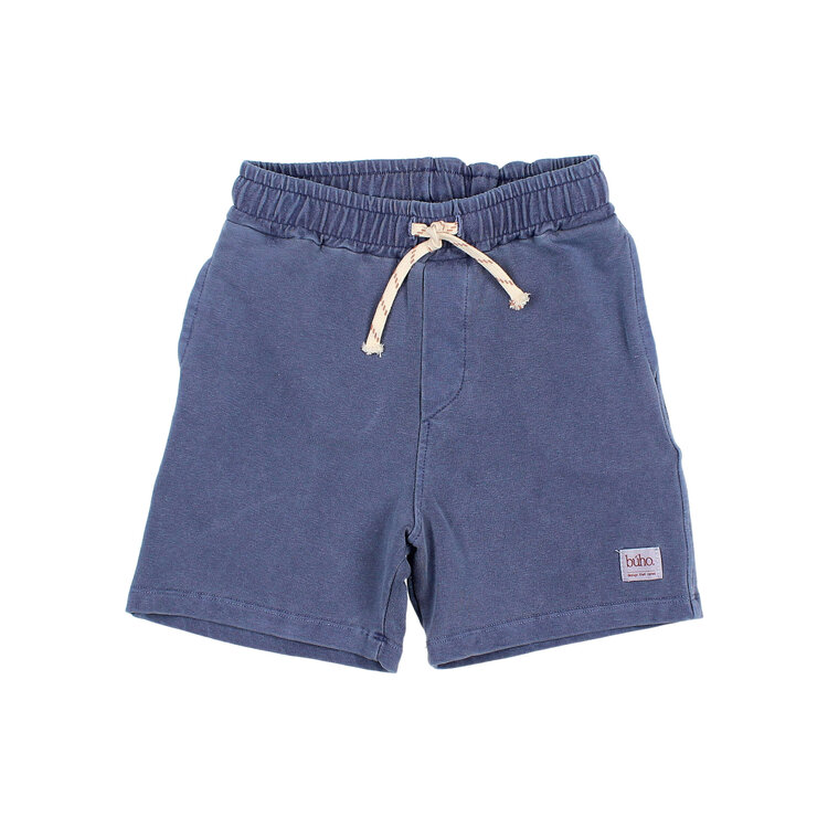 Buho Fleece Bermuda Jogger - Marine