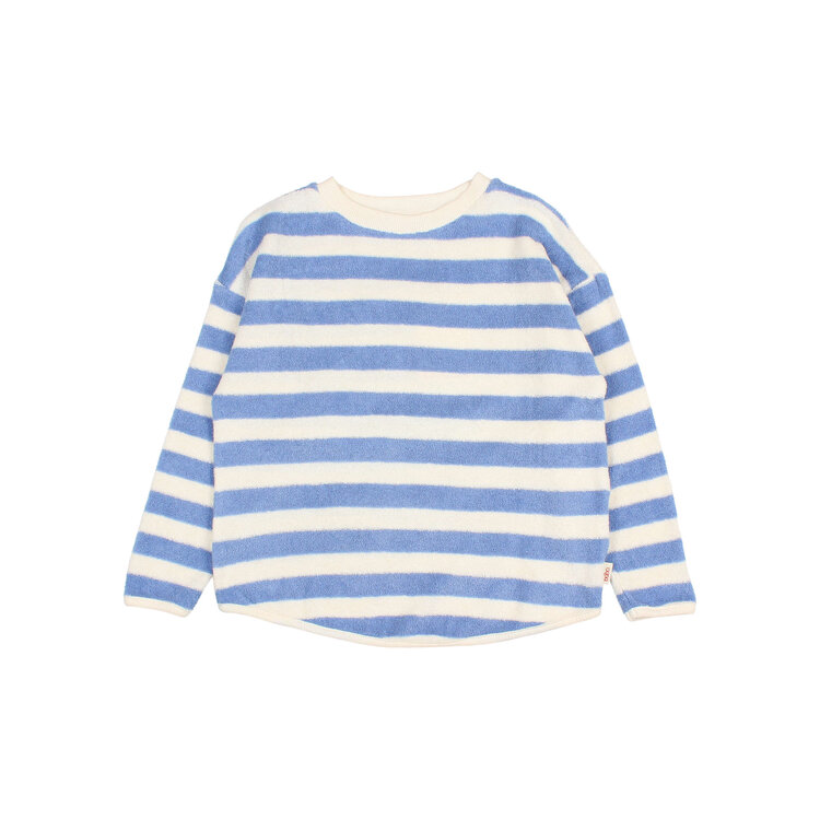 Buho Terry Stripes Sweatshirt - Bluette