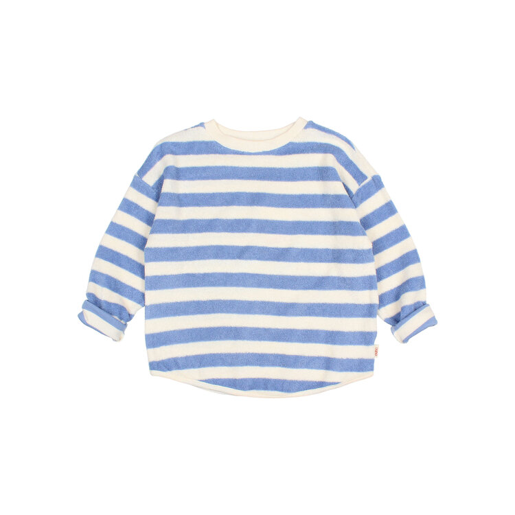 Buho Terry Stripes Sweatshirt - Bluette