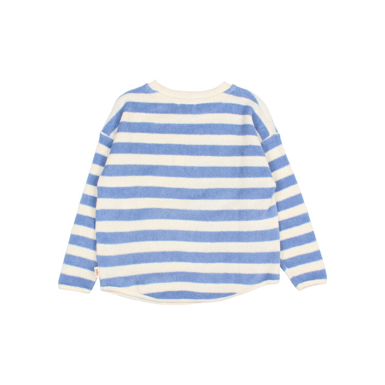 Buho Terry Stripes Sweatshirt - Bluette