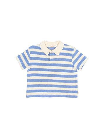 Buho Terry Stripes Polo - Bluette