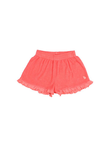 Buho Terry Girly Shorts - Coral