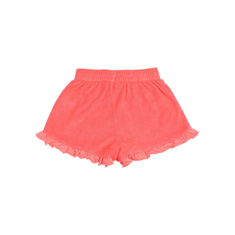 Buho Terry Girly Shorts - Coral