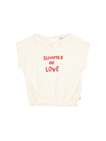 Buho Terry Girly T-shirt - Ecru