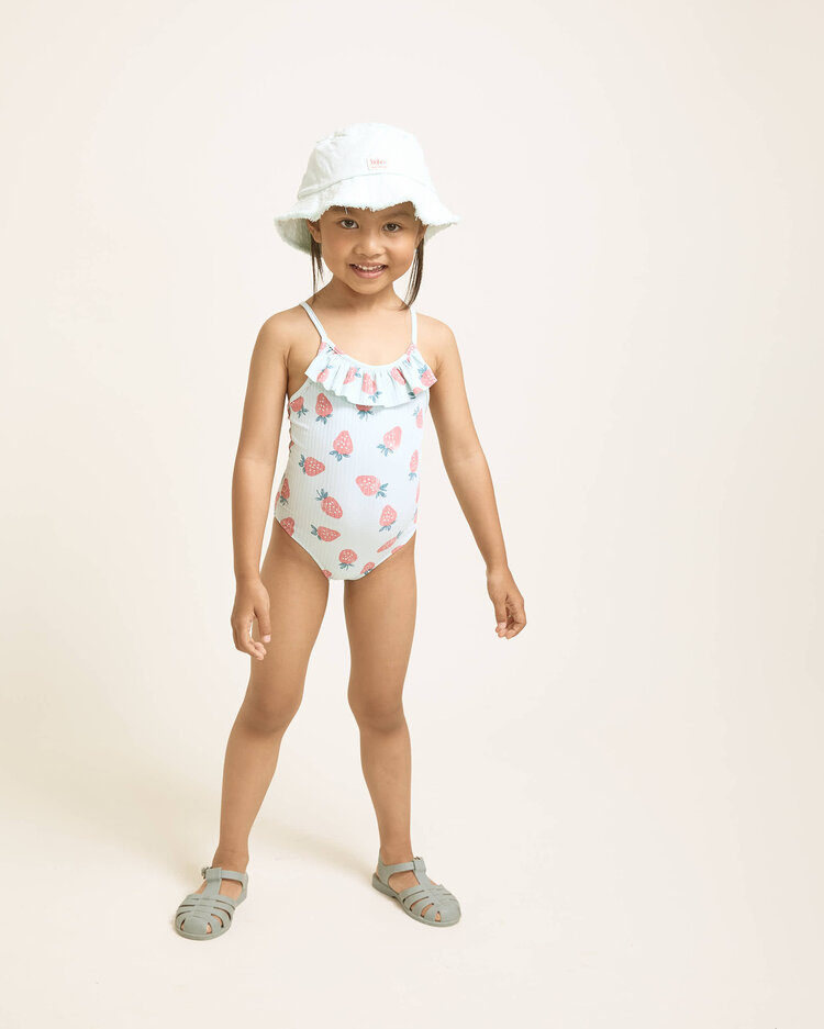 Buho Strawberry Maillot - Aqua