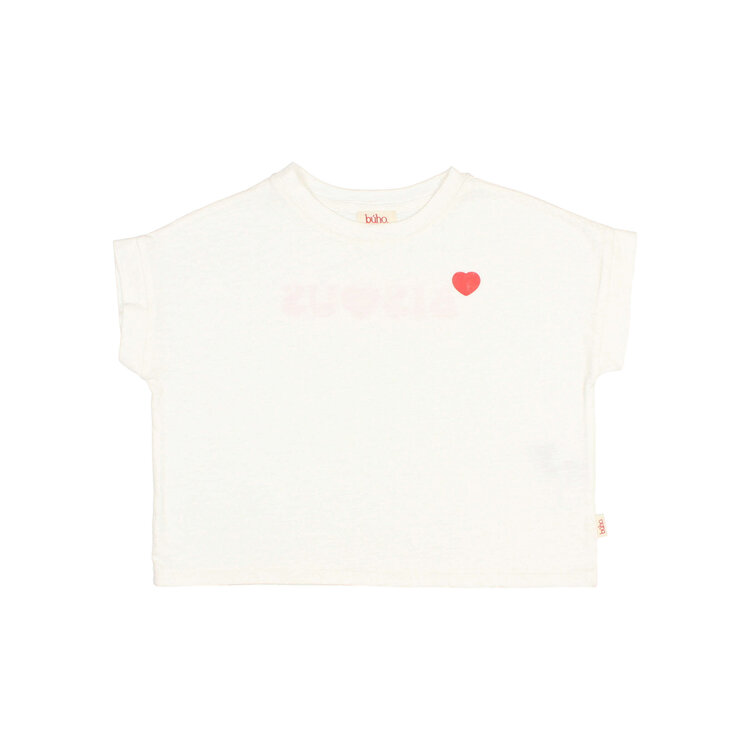 Buho Bisous T-shirt - White
