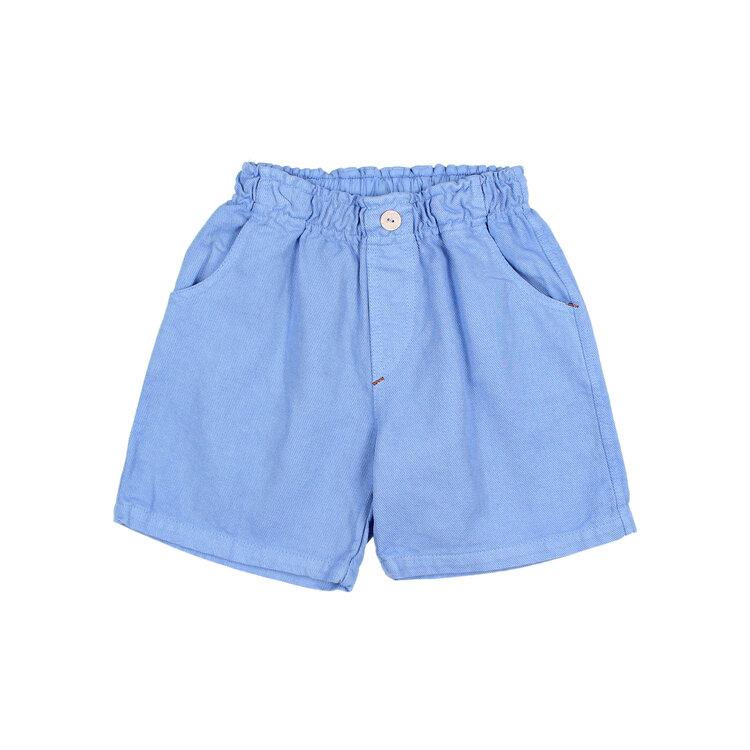 Buho Drill Bermuda - Ocean Blue