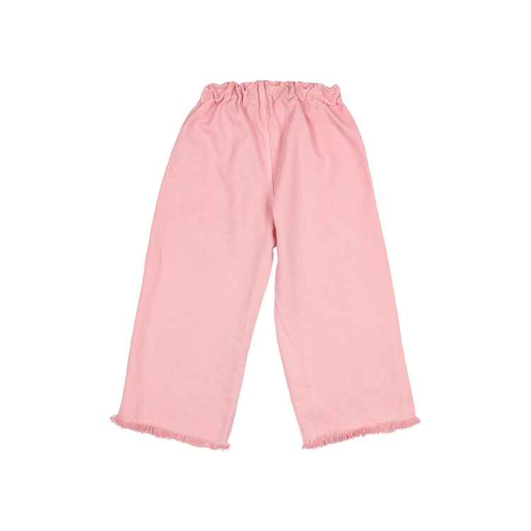 Buho Drill Girly Pants - Sugar Pink