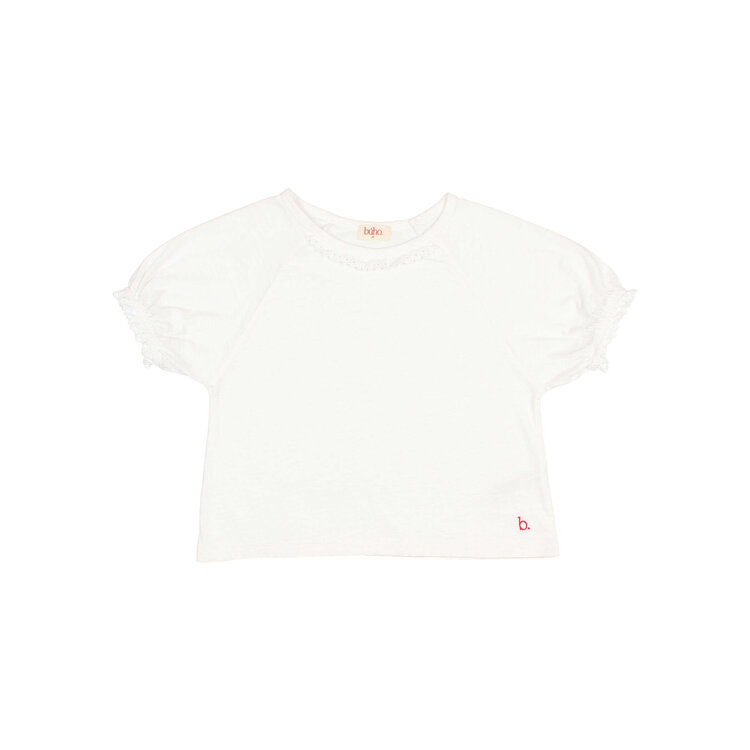 Buho Lace T-shirt - White