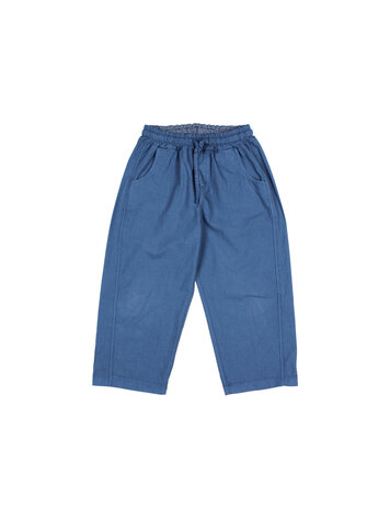 Buho Poplin Pants - Navy