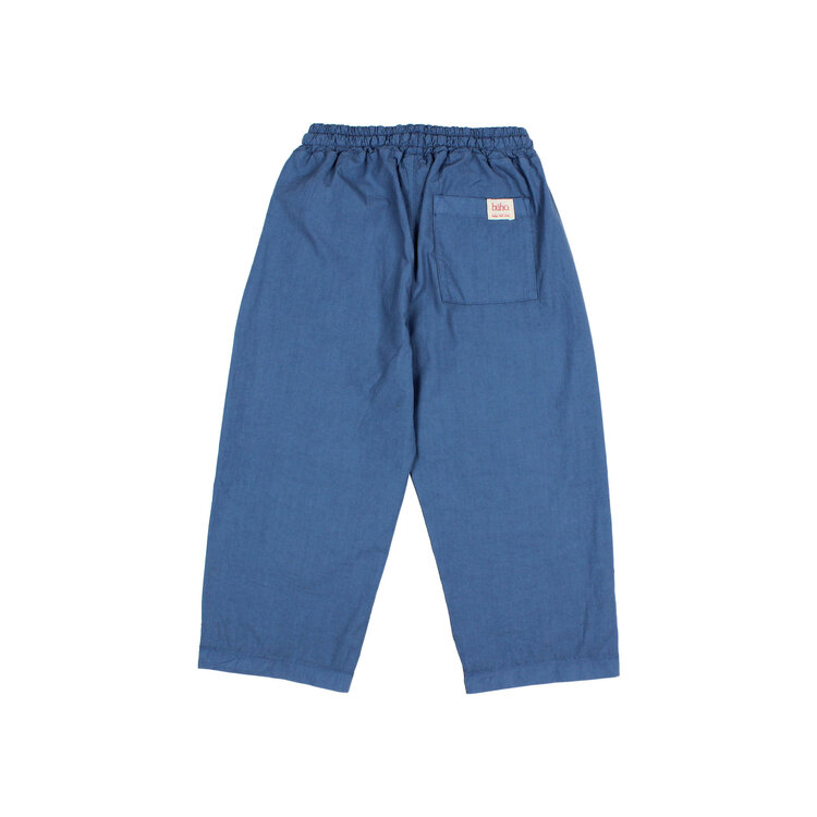 Buho Poplin Pants - Navy