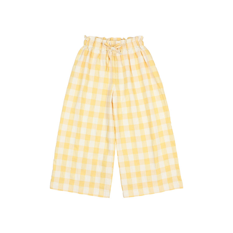 Buho Gingham Pants - Sun