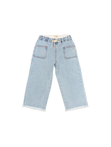 Buho Denim Girly Pants - Denim Bleach