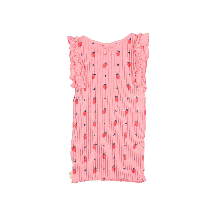 Buho Strawberry T-shirt - Sugar Pink