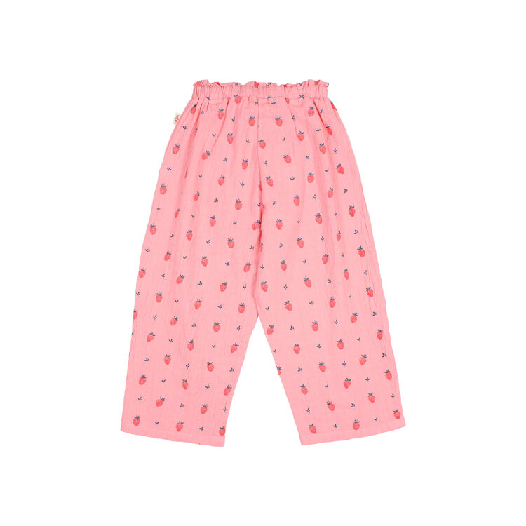 Buho Strawberry Pants - Cream Pink