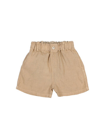 Buho Linen Bermuda - Safari