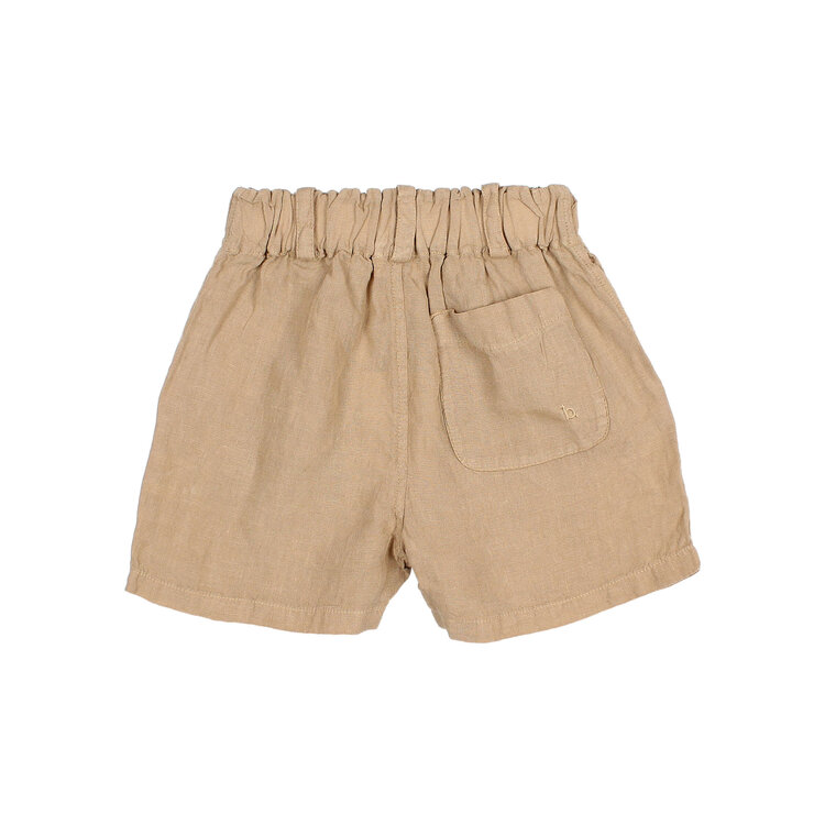 Buho Linen Bermuda - Safari