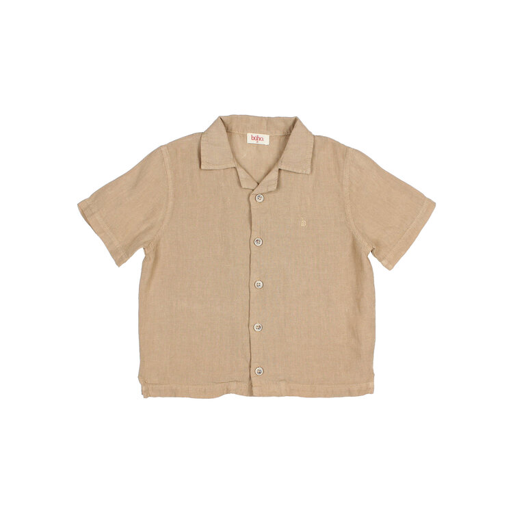 Buho Linen Shirt - Safari