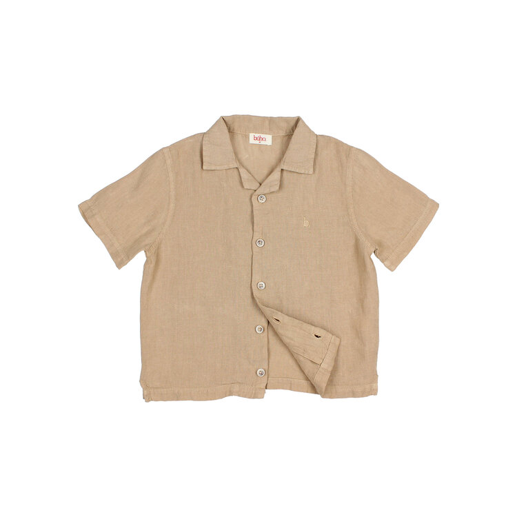 Buho Linen Shirt - Safari