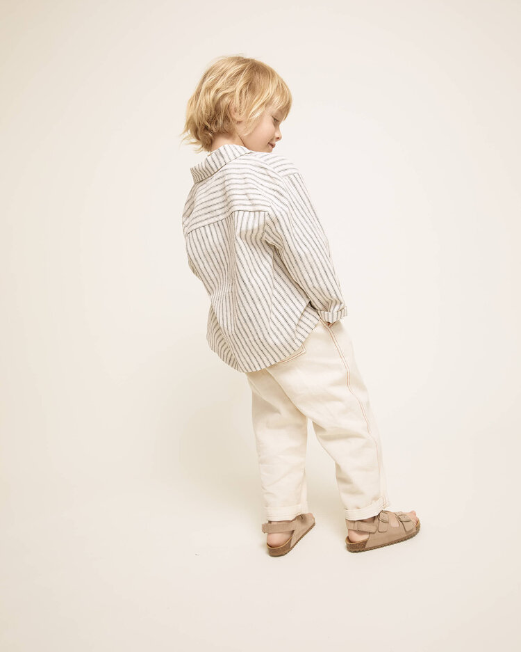 Buho Linen Stripes Jacket - Only