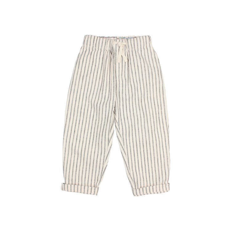 Buho Linen Stripes Pants - Only
