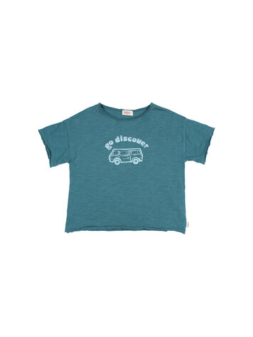 Buho Discover T-shirt - Green Lake