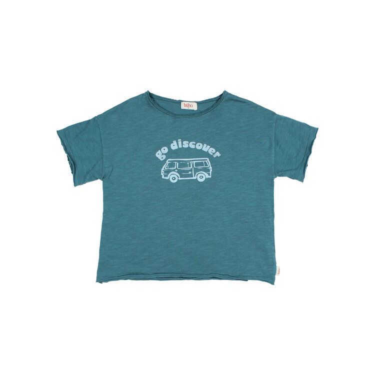Buho Discover T-shirt - Green Lake