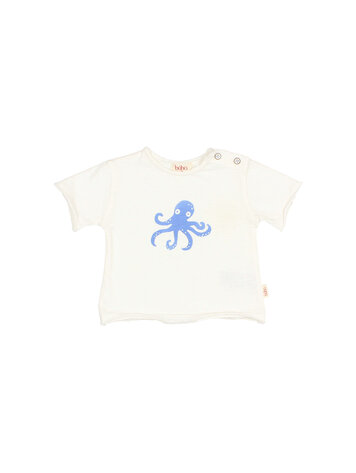 Buho Octopus T-shirt White