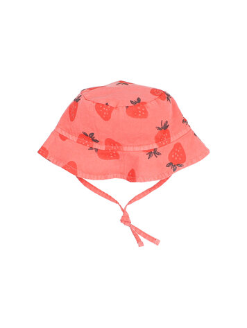 Buho Strawberry Bob Hat - Soft Coral