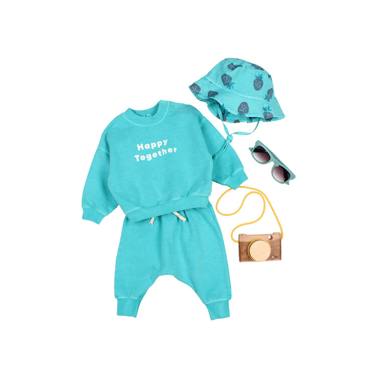 Buho Strawberry Bob Hat - Emerald