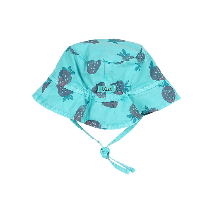 Buho Strawberry Bob Hat - Emerald