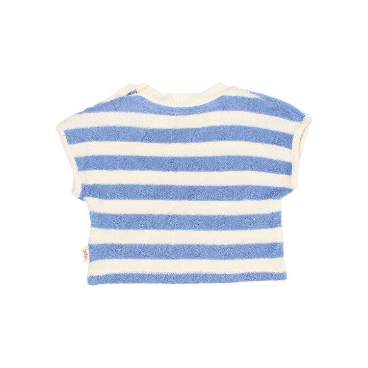 Buho Terry Stripes T-shirt - Bluette