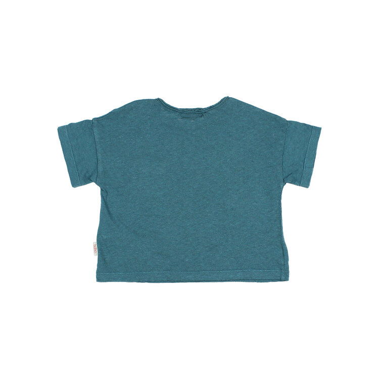 Buho Pocket T-shirt - Green Lake