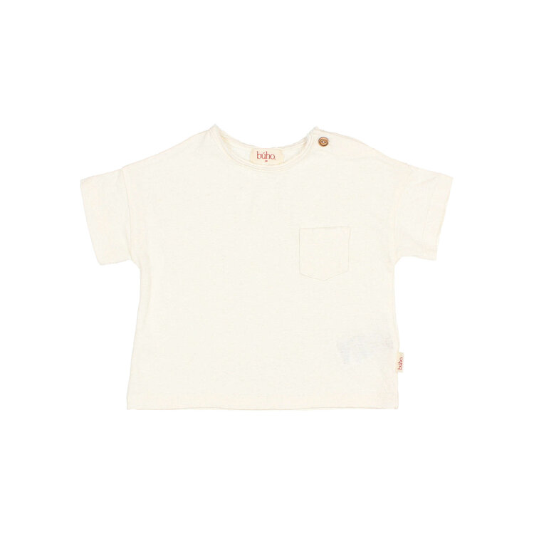 Buho Pocket T-shirt - White