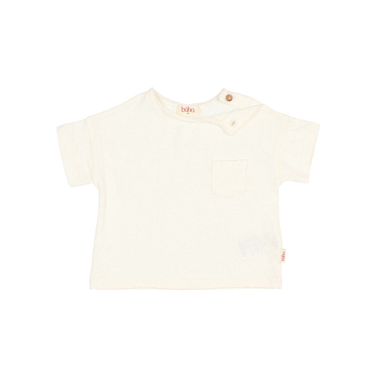 Buho Pocket T-shirt - White