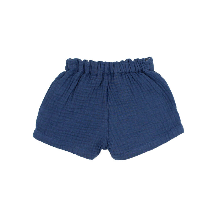 Buho Muslin Shorts - Navy